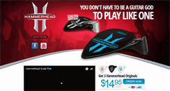 Desktop Screenshot of hammerheadguitarpicks.com